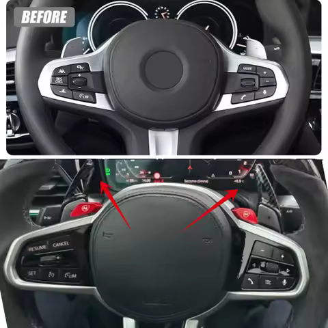 Car Steering wheel paddle shift For BMW 1/2/3/5/6/7 Series GC GT Touring F40 F44 F90 G01 G02 G20 G21