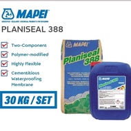 MAPEI PLANISEAL 388 (30KG SET) A+B Two-Component, Polymer-Modified, Highly Flexible, Cementitious Wa