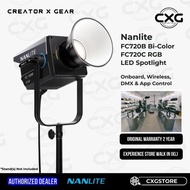 Nanlite FC720B Bi-Color / FC720C RGB LED Spotlight Video Light 750W