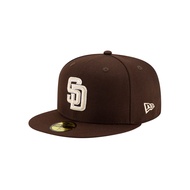 New Era หมวกรุ่น San Diego Padres Authentic Dark Brown 59Fifty Cap