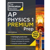 Chulabook|c321|Books|PRINCETON REVIEW AP PHYSICS 1 PREMIUM PREP: 5 PRACTICE TESTS + DIGITA ONLINE