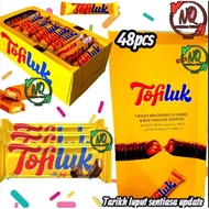 TOFILUK BISKUT BAR CARAMEL MILK CHOCOLATE SENSATION 48PCS
