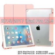 For iPad Pro 12.9 2017 Edition (With Home key) Case A1671 A1670 A1584 A1652 2015 1th 2rd Gen With Pe