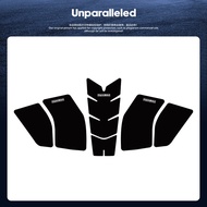 แผ่นป้องกันลื่นยางแบบมีกระดูกปลาสำหรับถังเชื้อเพลิง DUCATI Streetfighter V4S สไตล์การตกแต่งรถจักรยาน