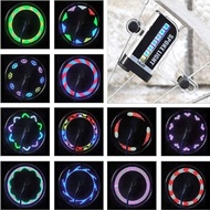 RHYTHM Bike Wheel Light, 30 Patterns 14 LED Spoke Light, Wheel Decoration 4 Seconds/Change Colorful 