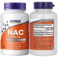 NOW Foods NAC 600 mg 100 Veg Capsules พร้อมส่ง NOW Foods NAC 600 mg 100 เม็ด ของแท้ถูกที่สุด