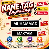 Engraving Name Tag, Name Tag Magnet, Tag Nama Pin, Name Tag Guru, Name Tag Custom, name tag , Tag Na
