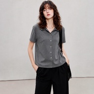 DME | เสื้อยืดคอกลมคอปก แขนสั้น เฟียร์สลิม