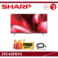 [ Delivered by Seller ] SHARP AQUOS TRU 55 inch 4K UHD Google TV 4TC55GN7000X