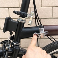 【In stock】TWTOPSE 1 Pair Magnetic Bicycle Hinge Clamp Plate Lever Set For Brompton Folding Bike 3SIXTY C Hook Aluminum XQCJ