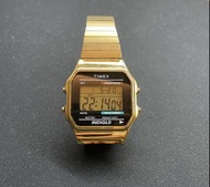 Timex T78677 DIGITAL WATCH 金色電子錶 復古 手錶 腕錶 Supreme 平民版