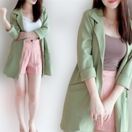 Blazer Women Cardigan - Women's Korean Style Clothes - Latest Women's Tops