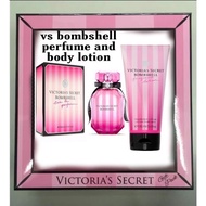 VS bombshell perfume and body lotion Free vs box