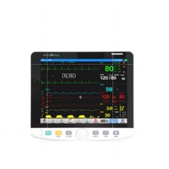 Medical Multi-Parameter Patient Monitor KB12, 40cm HD Screen, ECG/RESP/TEMP/NIBP/SPO2/PR Hospital/Cl