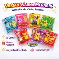 (1 PACK = 6 PCS) SLIME PACK CRYSTAL MUD PILLOW WITH SNI SAFE FOR CHILDREN SLIME WRAP