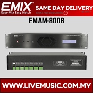 Emix EMAM-8008 6 CH Amplifier Monitor Panel ( EMAM 8008 / EMAM8008 )