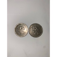 Syiling 50 Sen Malaysia 1995 - Rare & Original untuk Koleksi