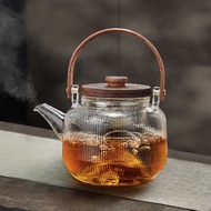 忆壶茶  玻璃煮茶壶家用蒸茶壶电陶炉泡茶器加厚耐高温提梁烧水壶红茶普洱茶具