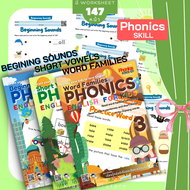 อนุบาล Phonics Set (3-6yrs.) English For Kids ภาษาอังกฤษอนุบาล คัดลายมือ ฝึกเขียนภาษาอังกฤษ Alphabet