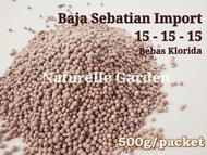 500g Baja NPK 151515 Baja Bunga Baja Buah Import Organic Fertilizer untuk Pokok Bunga Buah Flower Plant
