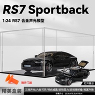 Mô Hình Xe Audi RS7 1:24 Bằng Kim Loại Cho Bé Trai Đồ Chơi Mô Phỏng Chuyển Hướng Đồ Trang Trí Đồ Chơ