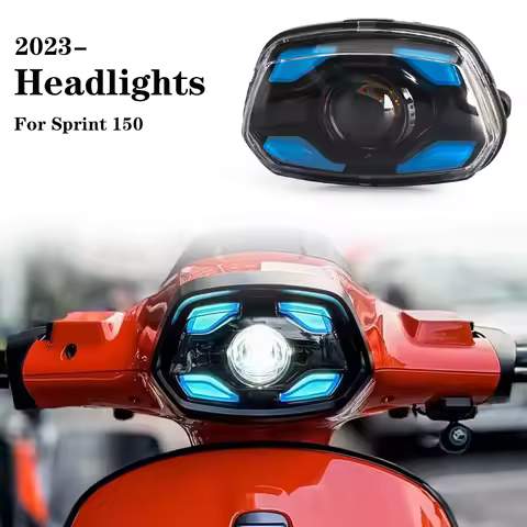 For Sprint 150 Sprint150 SPRINT 2023 2024 2025 LED Headlight Motorcycle Accessories Head Light Durab