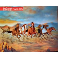 Auspicious Horse Picture To Enhance Feng Shui Home Decoration Pictures Wall Image Size 16x20 Inches 
