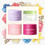 Glad2Glow G2G Peach Retinol Moisturizer | Blueberry 5% Ceramide Skin Barrier Repair Moisturizer | Po