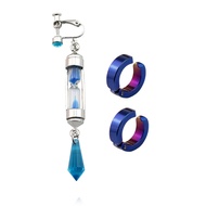 Anime Vanitas Earrings The Case Study of Vanitas No Karte Props Hourglass Earrings Ear Cuff Cosplay 