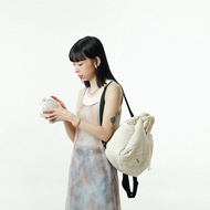 PUFFY系列新品 | ELLE 兩用休閒雙肩包 小 (象牙白)