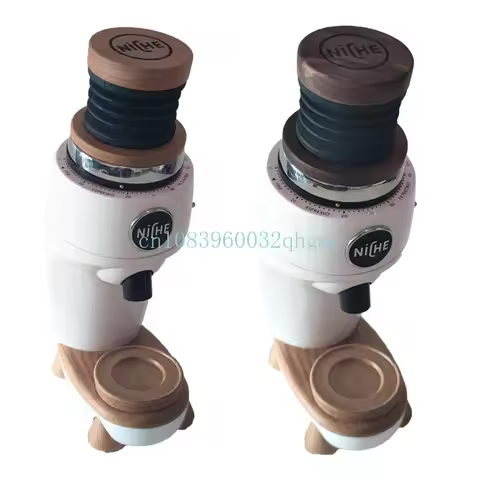 Niche Zero Bean Grinder Blows Air into Bean Storage Oak with Zero Residual Powder
