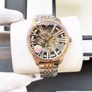 [Shopee Special Selection] Real Shot❤ Elegant Model Automatic Mechanical Watch Leather 380 Steel 400