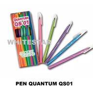 Pen quantum qs 01 ballpoint pen (pack = 12 pens)