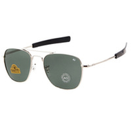 OYKI แฟชั่นการบินสไตล์UV400เฉดสีกับกรณีผู้ชายAOนักบินแว่นกันแดดยี่ห้อออกแบบออปติคอลป้องกันแสงสะท้อนแ