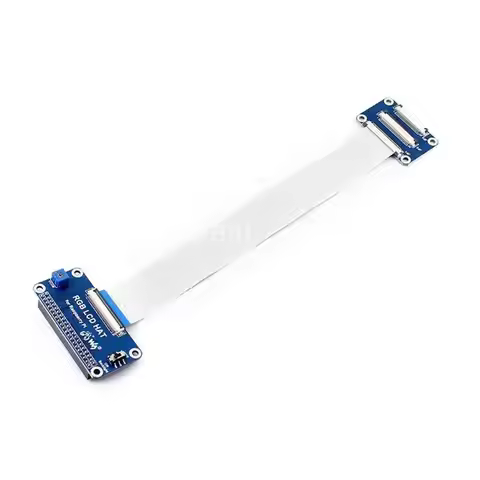 Suitable for Raspberry Pi 7-inch LCD Display IPS 1204x600 Official DPI Driver RGB LCD HAT