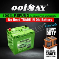 AMARON GO 55D23L (MF) - 60AH - Car Battery - Camry, Innova, Sylphy, X-Trail, Teana, Inspira, Exora