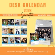 Seventeen Desk Calendar 2026 Desk Calendar/ 2026 Svt Calendar 2026 kpop bts enhypen seventeen txt ze