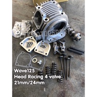 Head Wave 125 4valve Wave 125 Head 4 Valve Wave 125 Head Racing Wave 125 4 Valve