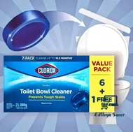 Clorox Tru Blu Toilet Bowl Cleaner 6+1 Tablet