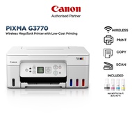 Canon PIXMA G3770 Wireless Refillable Ink Tank Printer Inkjet Printer similar G3010 G3020 580 L3250
