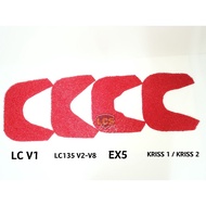 KARPET RAGA BAKUL YAMAHA LC135 V1 LC135 V2-V7 LC135 V8 EX5 EX5 DREAM C70 KRISS1-2 KRISS110 W100 W125