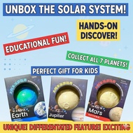 【Ready Stock】Solar System 8 Planets Dig Kit-Creative Archaeological Excavation-Sensory Treasure Hunt