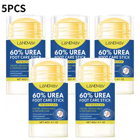 60% Urea Foot Care Cream Stick - Intensive Cracked Heel Repair, Callus Remover for Dry Feet - Fast A