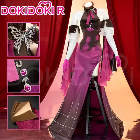 Kafka Cosplay Costume Game Honkai: Star Rail Cosplay DokiDoki-R HSR Women Christmas Dress Kafka Conc