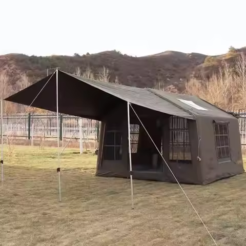 2026 9.0 Green Air Tent For 4-6 Person Family Inflatable Outdoor Camping Tent With Free Flysheet