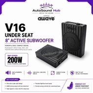 Awave V16 8 Inch Under Seat Active Subwoofer