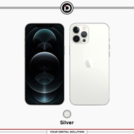 (resmi) apple iphone 12 pro max 128gb 256gb 512gb gray gold silver - silver pro max 512gb