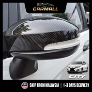 Honda City GM6 T9A 6th Side Mirror Carbon Cover City (2014-2019) CarMall Car Accessories