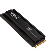 (PS5 SSD附散熱片) Micron Crucial T500 pro with heatsink 1TB PCle Gen 4 NVMe M.2 SSD , M2 PCle Gen 4x4 SS