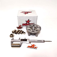 NAP GEAR & BOS RIM BRT CHEMCO CUSTOM MODIF Gear Nap Holder & Boss Bosh Boshing Wheel Chemco JUPITER 